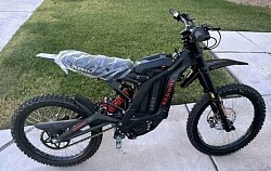 Segway Dirt eBike X260. Key features include:  It is an electric off-road bike. It has a maximum speed of 46.6 mph. The bike's maximum range is approximately 74.6 miles. It is designed for off-road use and is not street legal. The electric motor is a high-speed brushless DC motor. It is lightweight, easy to maintain, and suitable for various skill levels. The seat height is 31.9 inches.